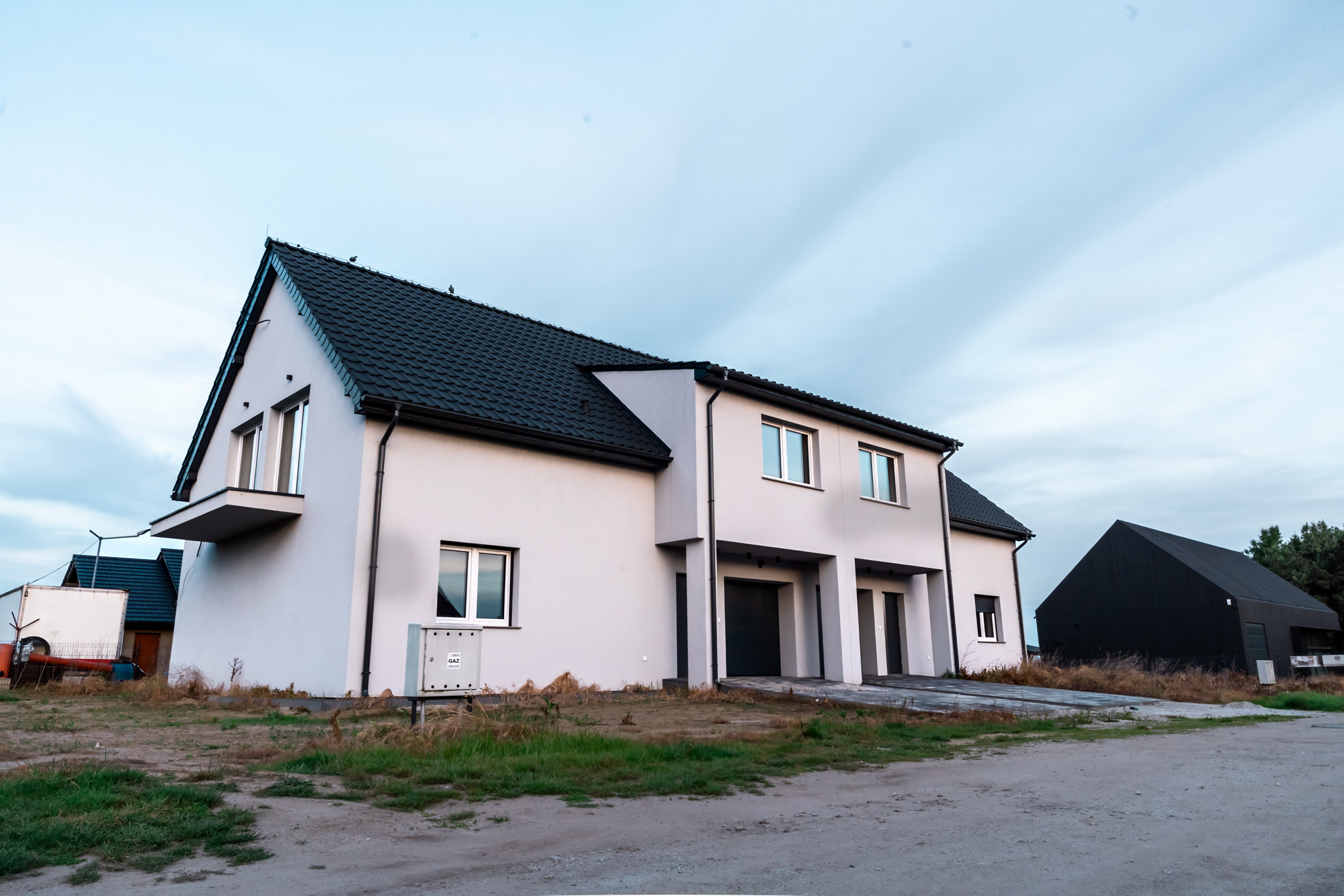 Dom Dobroszyce – pokój dzienny